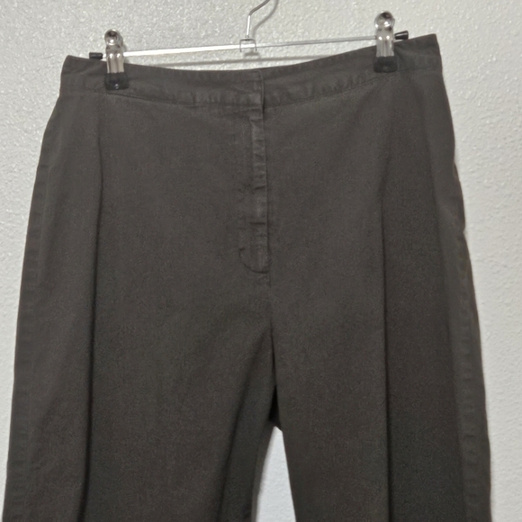 Eileen Fisher cropped wide leg pants size small - Picture 2 of 10